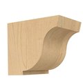 Designs Of Distinction Medium Simplicity Corbel - Walnut 01607001WL1